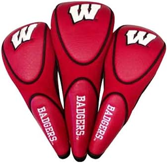 Team Golf NCAA Numbered 1, 3, & X, Fits Oversized Drivers, Utility, Rescue & Fairway Clubs, Velour Lined for Extra Club Protection